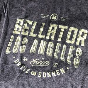 Bellator MMA Ortiz VS Sonner tee shirt spike tv
